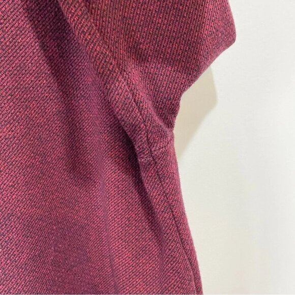 Robert Graham Men's XL Pullover 1/4 Zip Knit Burgundy Sweater - Picture 15 of 16